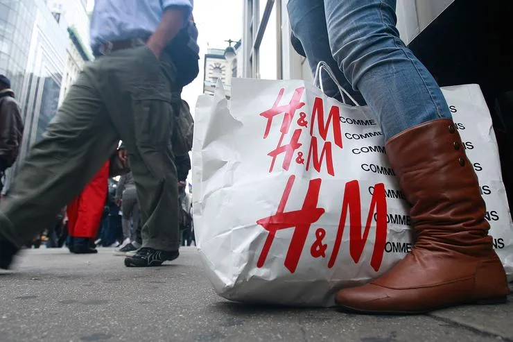 A H&M advert 