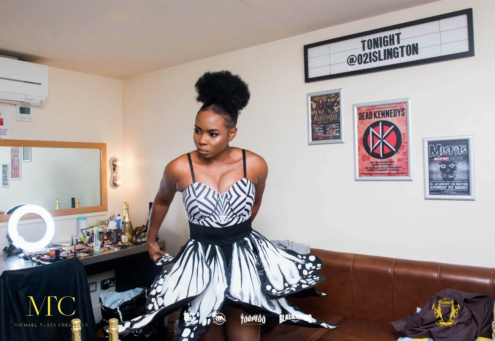 Yemi Alade Dressed By Kenyan Designer Kawira Mirero from Mambo Pambo Fashion House