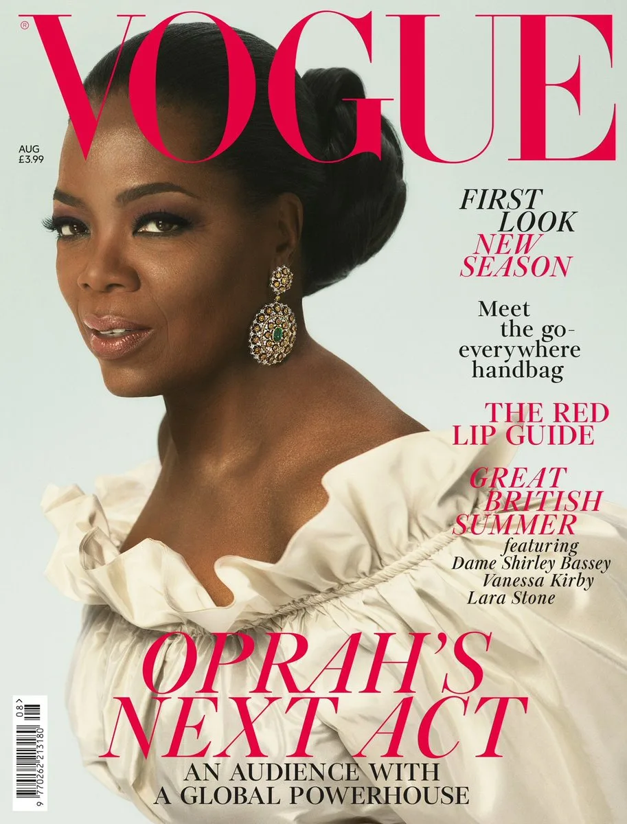 Oprah Winfrey Covers August Vogue​​​​​​​