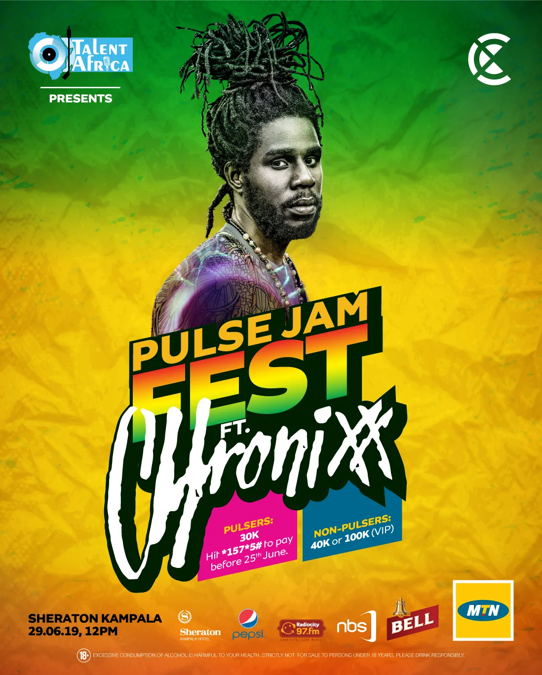 Chronixx Jetting into town for the first edition of Pulse Jam Fest