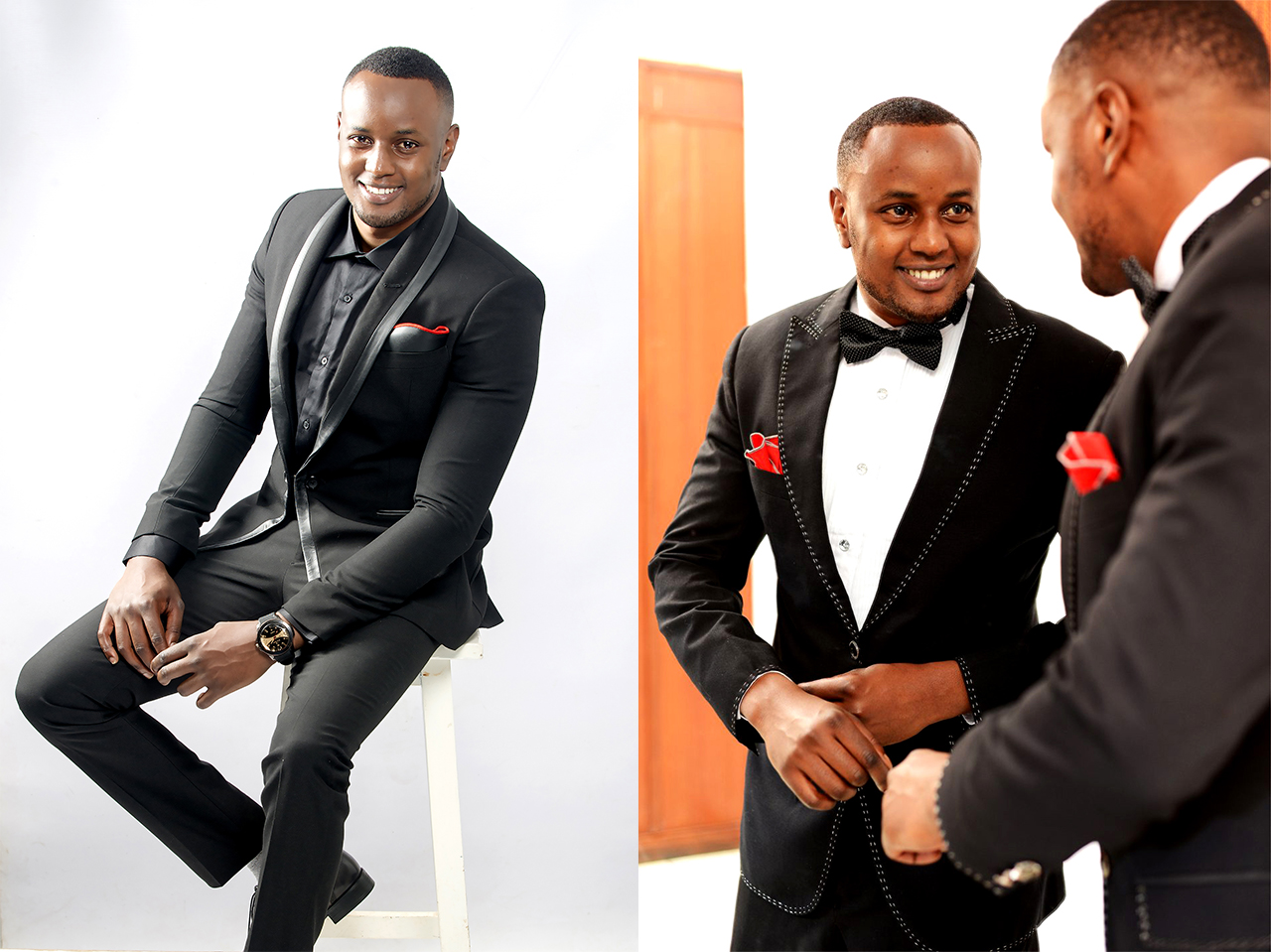 The non-traditional tuxedo – Black tie Kenya edition
