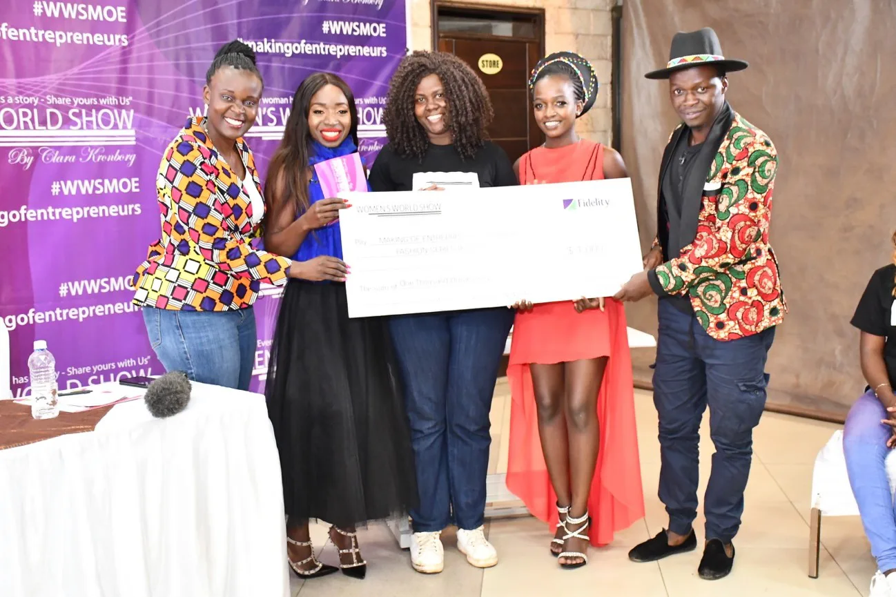 Women’s world show in Kenya a show that travels around Africa for the hit segment ” Making of Entrepreneurs “