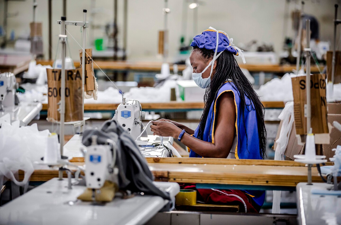 Kitui County Textile Centre ( KICOTEC ) Factory that Transformed into a Surgical Mask Assembly Line Overnight