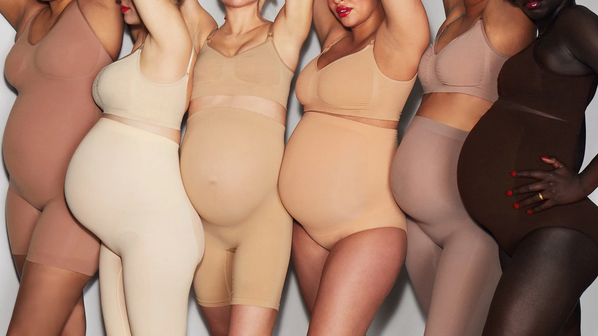 Kim Kardashian Defends Skims Maternity Shapewear Collection And Hits Back At Trolls Over Her Maternity Wear Range.