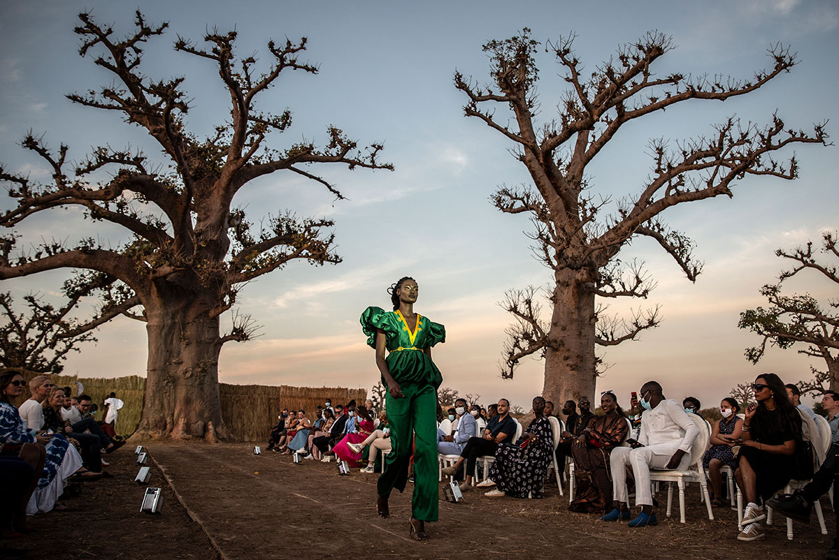 Fashion Under The Baobab Trees Dakar Fashion Week takes catwalk outside and into a baobab forest