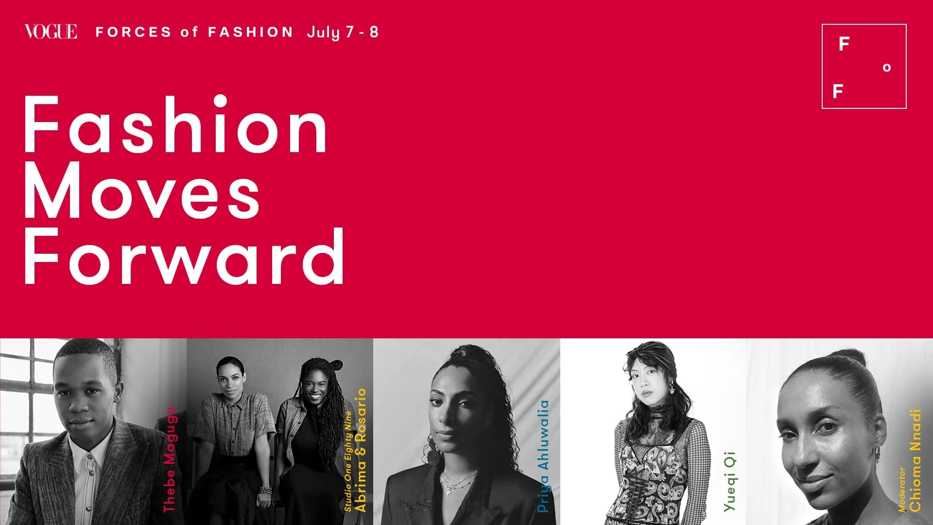 Rosario Dawson, Thebe Magugu, and More Join Vogue’s Virtual Forces of Fashion Summit