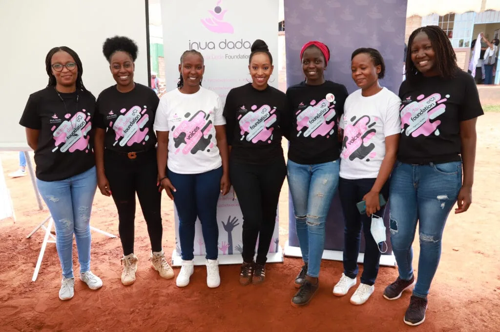 Janet Mbugua Launches Inua Dada Foundation Centre In Korogocho Slum, Nairobi