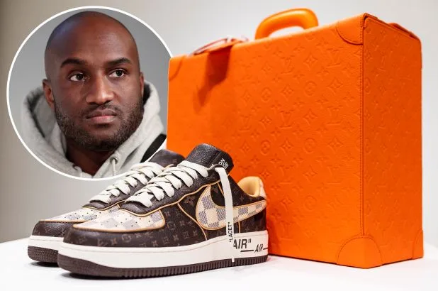 The Louis Vuitton And Nike Expression Of The “air Force 1” By Virgil Abloh