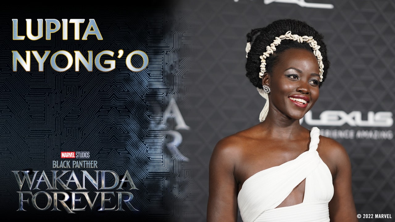Black Panther: Inside Lupita Nyongo’s Stunning Beauty Tribute to Africa for the Black Panther at the Wakanda Forever Premiere