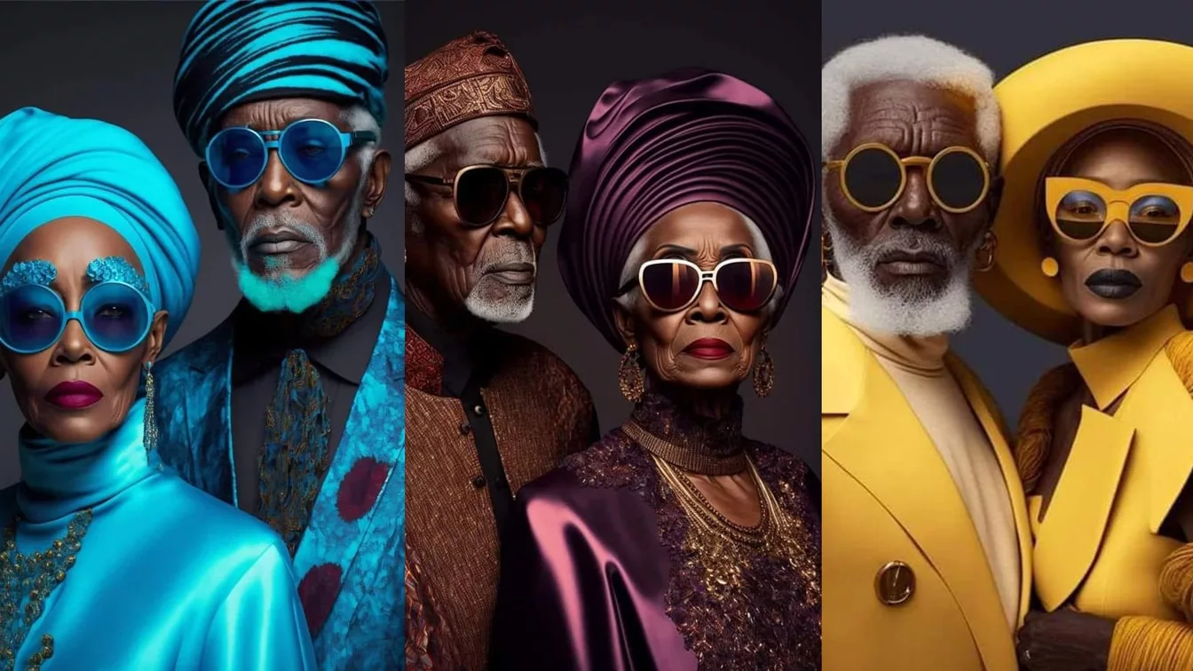 Meet Malik Afegbua The Nigerian AI Artist Redefining Fashion for The Older Generation’s Style